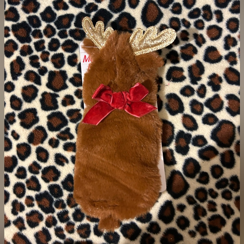 Brand new reindeer bearded dragon costume!